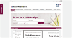 Desktop Screenshot of kn-trauer.de